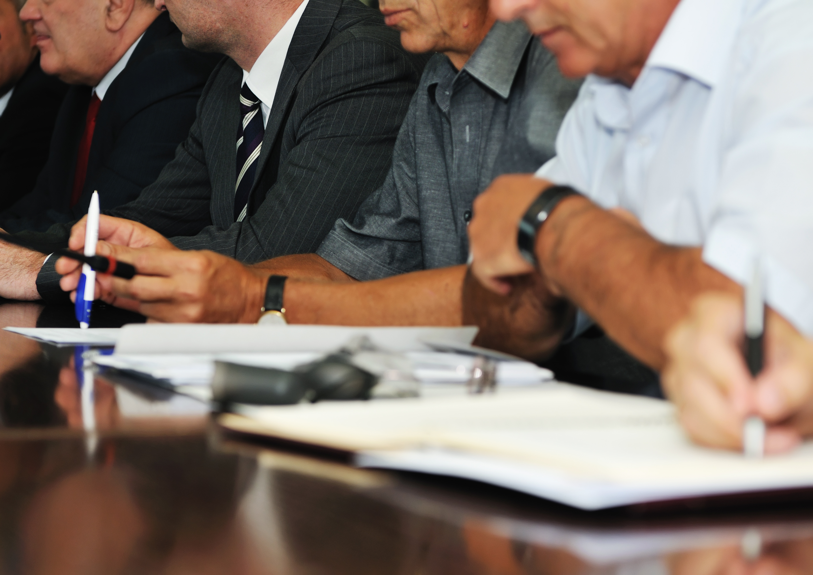 Corporate pharma meeting